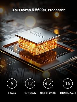 ミニPC Minisforum UM560XT Ryzen5 5600H 16GB Amazon.com: MINISFORUM UM560 XT Mini PC AMD Ryzen 5 5600H